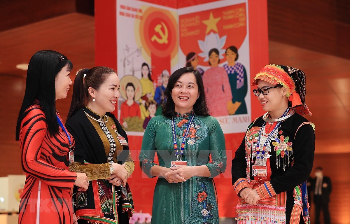 第十五届国会换届选举：努力提高国会女性代表比例 hinh anh 1