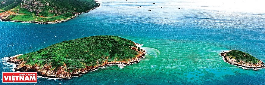 组图：简青山摄影师的越南海洋岛屿鸟瞰图 hinh anh 6