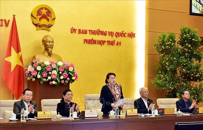 越南国会常务委员会第41次会议拉开序幕 hinh anh 1