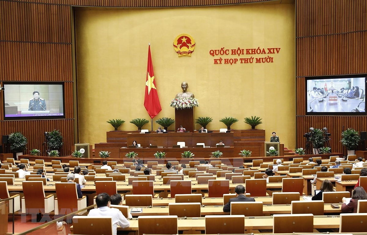 越南第十四届国会第十次会议新闻公报（第五号) hinh anh 1