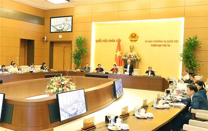 越南国会常务委员会召开第五十次会议 hinh anh 1