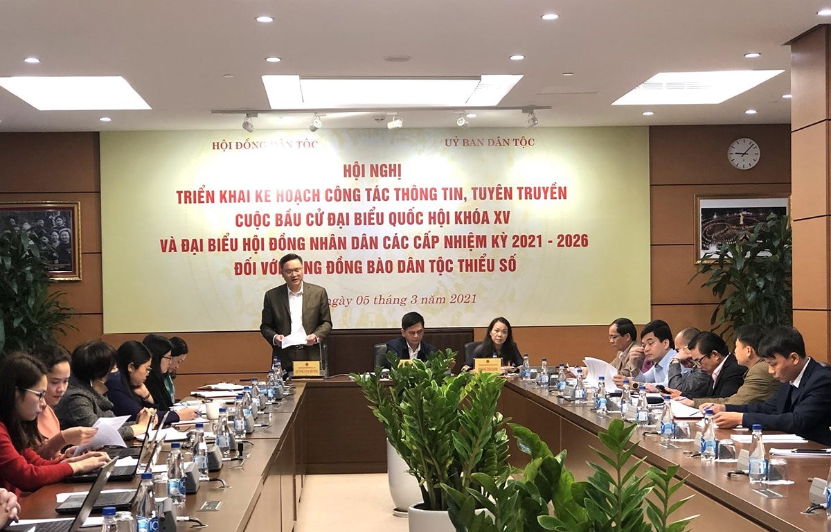 国会和人民议会代表选举：加大对少数民族地区换届选举工作的宣传力度 hinh anh 1