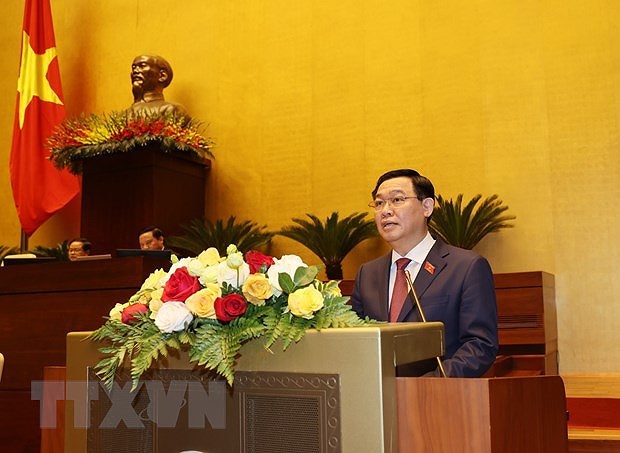 第十一届国会第十四次会议：提交选举国家主席的提名名单 hinh anh 1