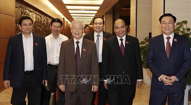 各国领导人向越南新当选领导人致贺信和贺电 hinh anh 1