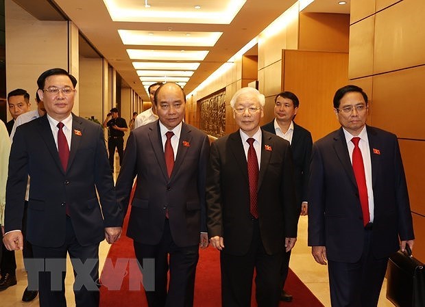 各国领导人继续向越南国家新领导班子致贺电 hinh anh 1