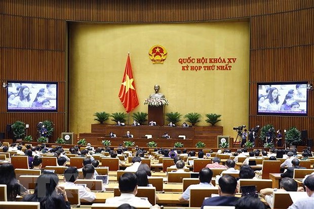 越南第十五届国会第一次会议新闻公报（第八号） hinh anh 1