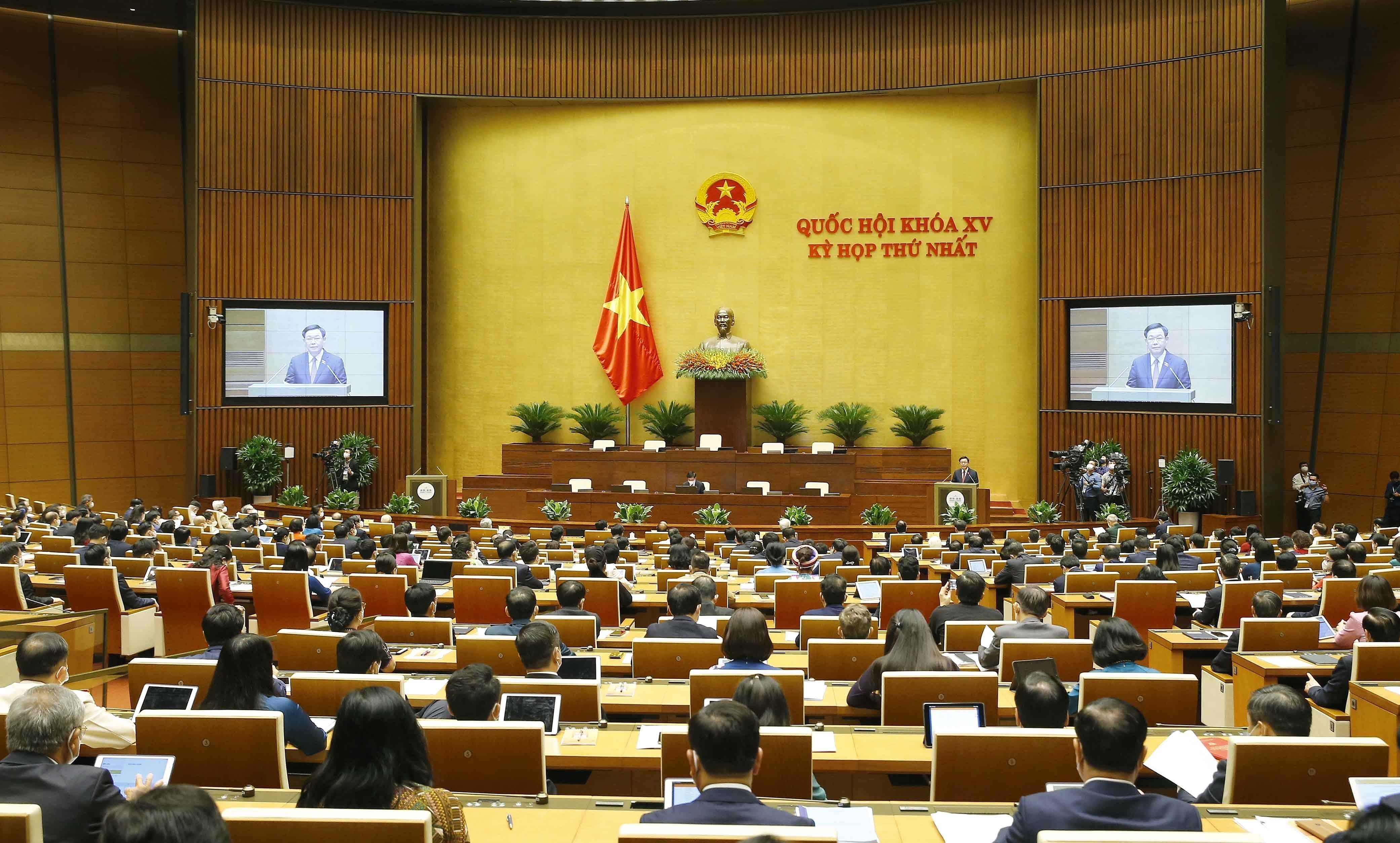15th National Assembly’s first session opens hinh anh 1