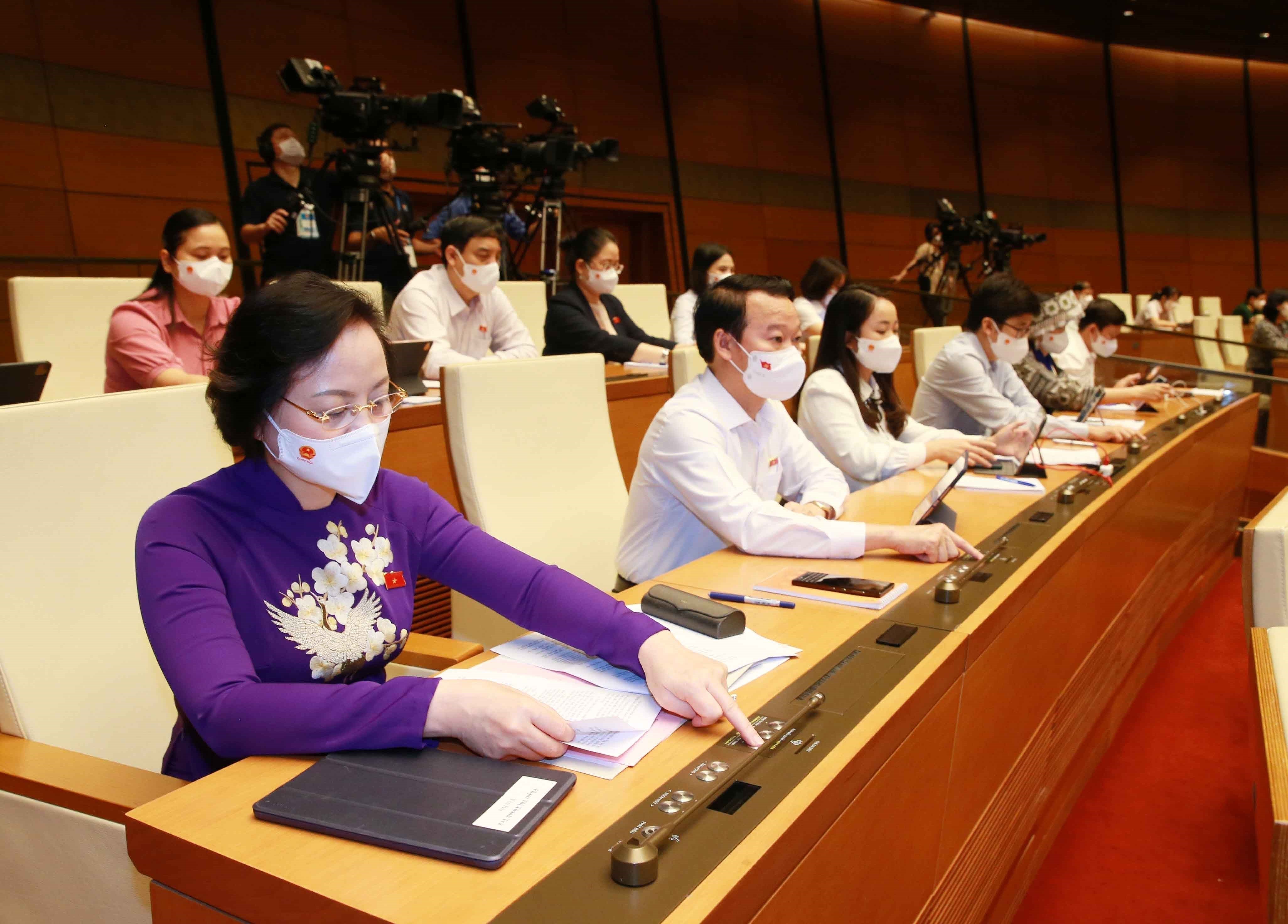 15th NA approves resolutions on State budget, national financial plan, public debt hinh anh 5