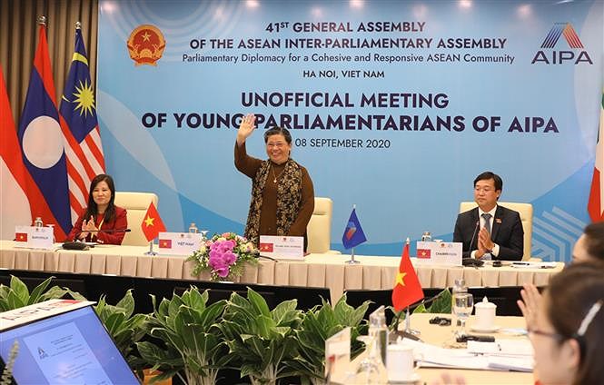 Unofficial meeting of young parliamentarians of AIPA hinh anh 2