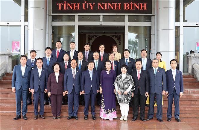 Speaker of Korean National Assembly visits Ninh Binh province hinh anh 5
