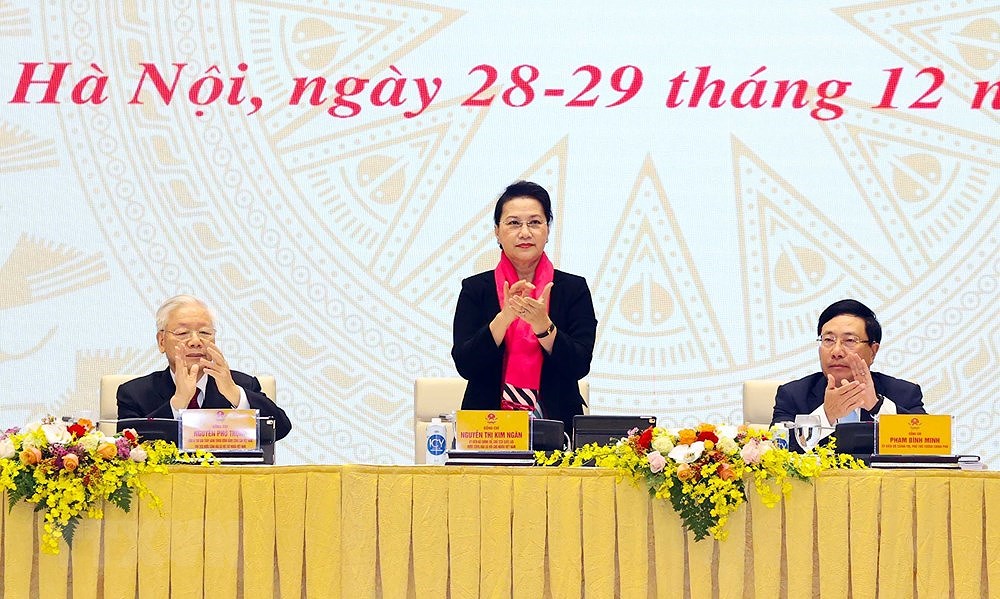 National conference on implementation of 14th NA’s resolution hinh anh 4