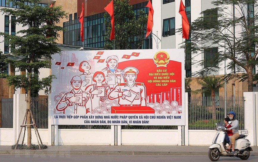 Hanoi welcomes National Assembly election day hinh anh 1