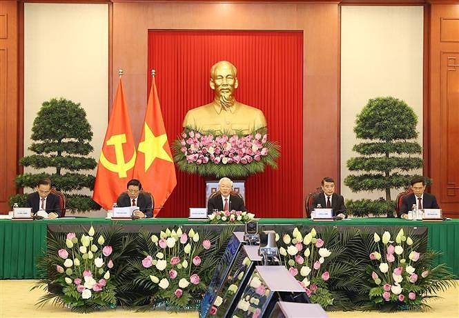 Party chief’s speech at CPC and World Political Parties Summit hinh anh 1