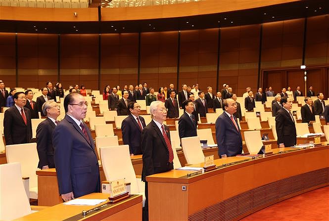 10th session of 14th National Assembly opens hinh anh 4