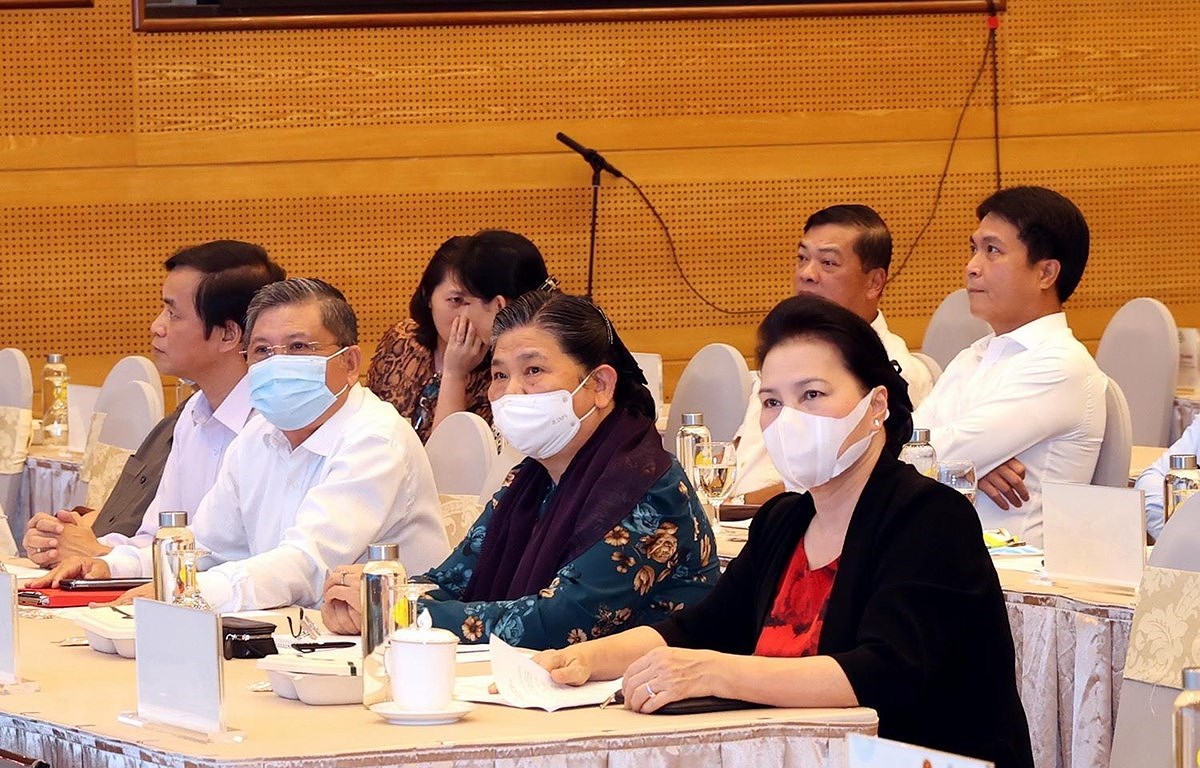 NA Chairwoman attends rehearsal for AIPA-41 hinh anh 1