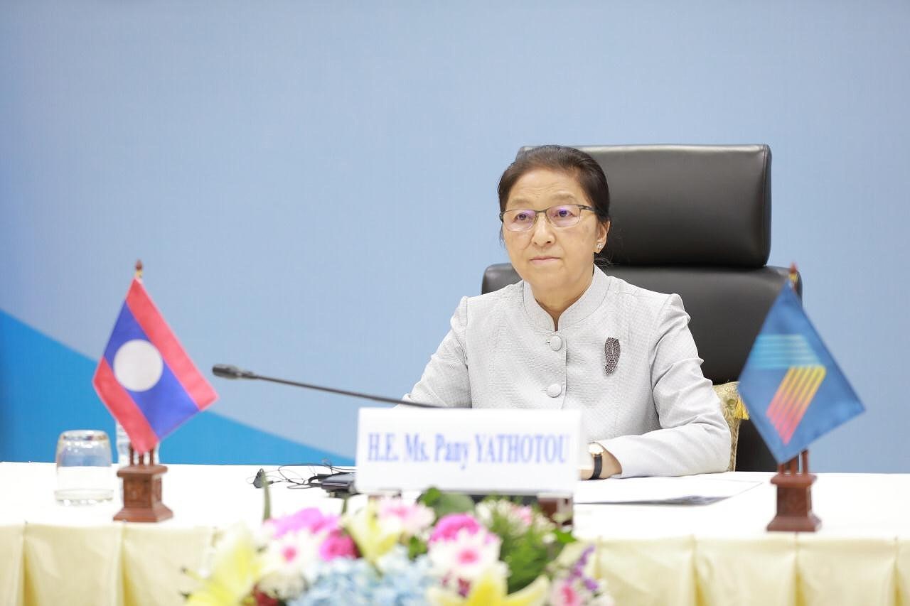 Top legislator of Laos highly values theme of AIPA 41 hinh anh 1