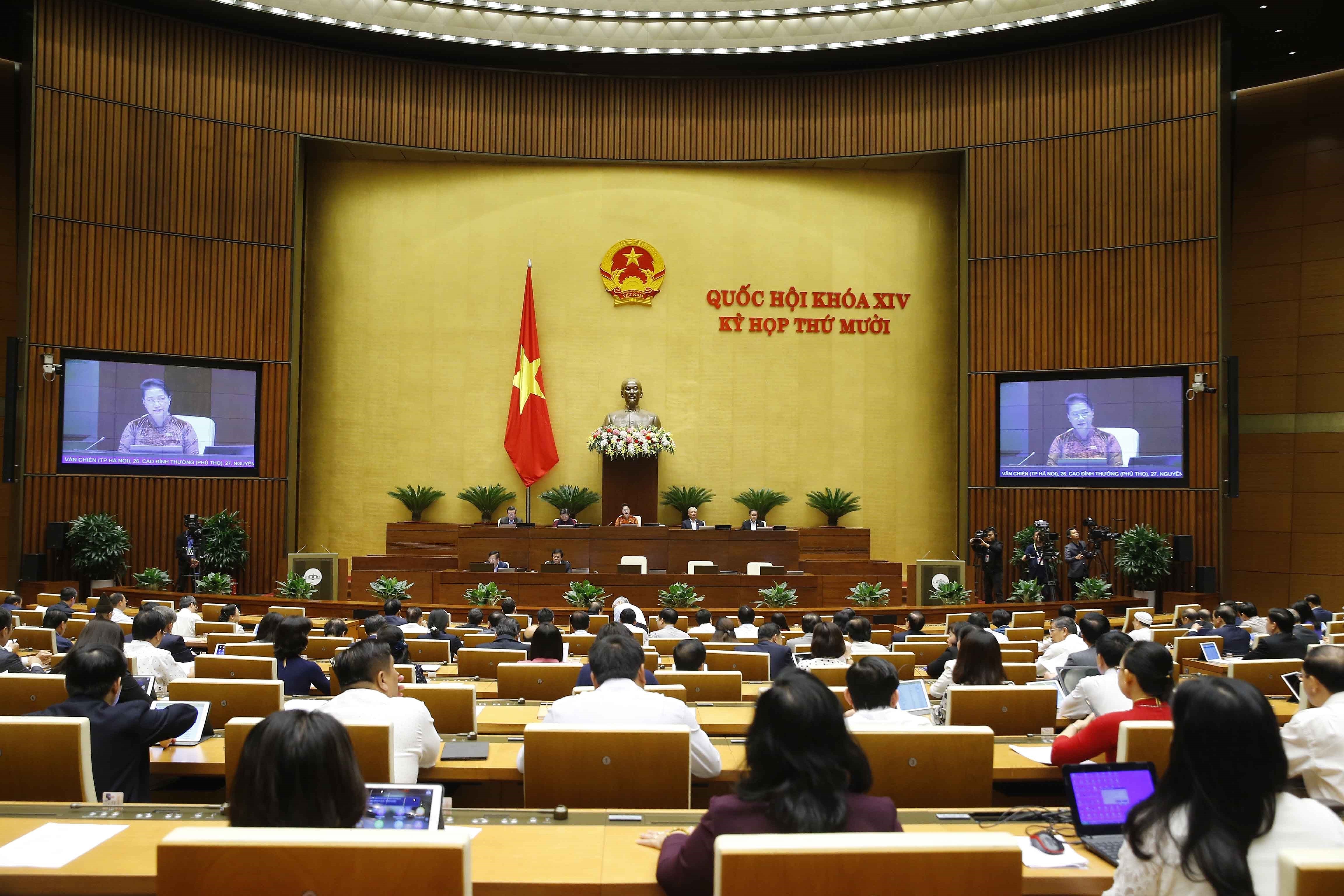 Parliament continues Q&A activities on November 9 hinh anh 1