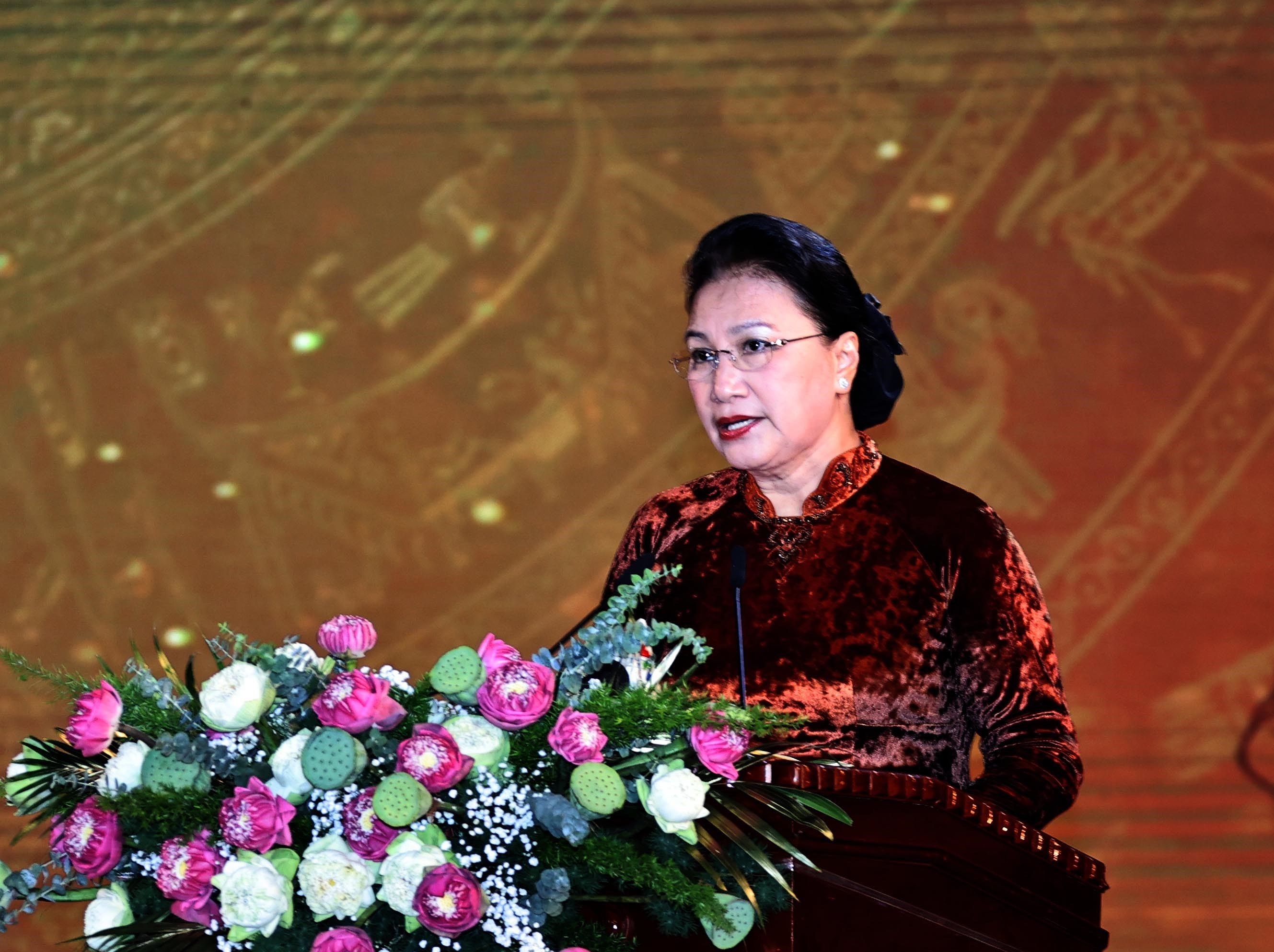 NA Chairwoman attends ceremony marking 990th anniversary of Nghe An hinh anh 1
