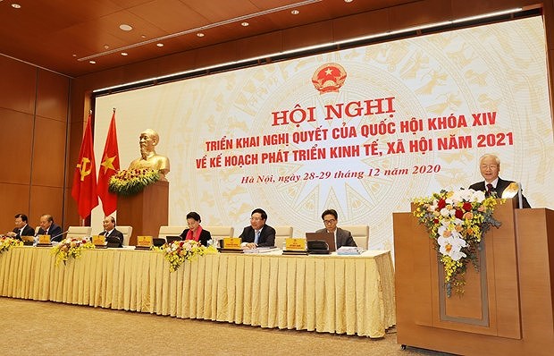 Vietnam among 10 nations with highest GDP growth in 2020: Top leader hinh anh 2