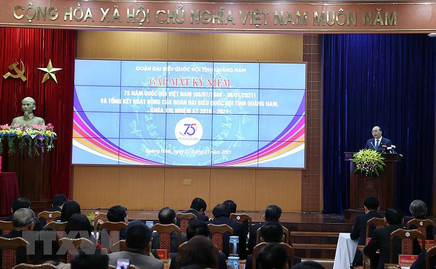 PM attends ceremony marking 75 years of first general elections hinh anh 1