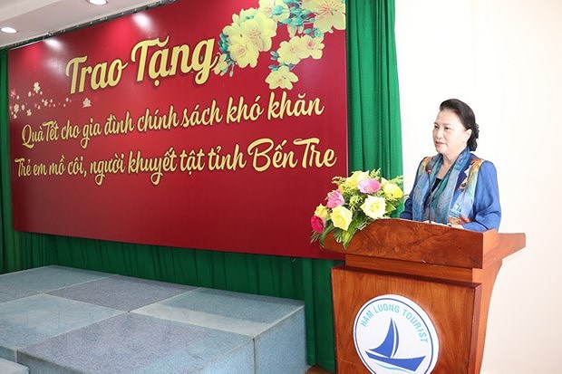 Top legislator calls for support to disadvantaged people hinh anh 1