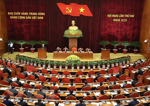 Central Party Committee discusses whole-term working agenda, personnel work hinh anh 1