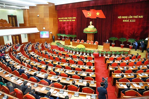 Announcement of 13th Party Central Committee’s second plenum hinh anh 1