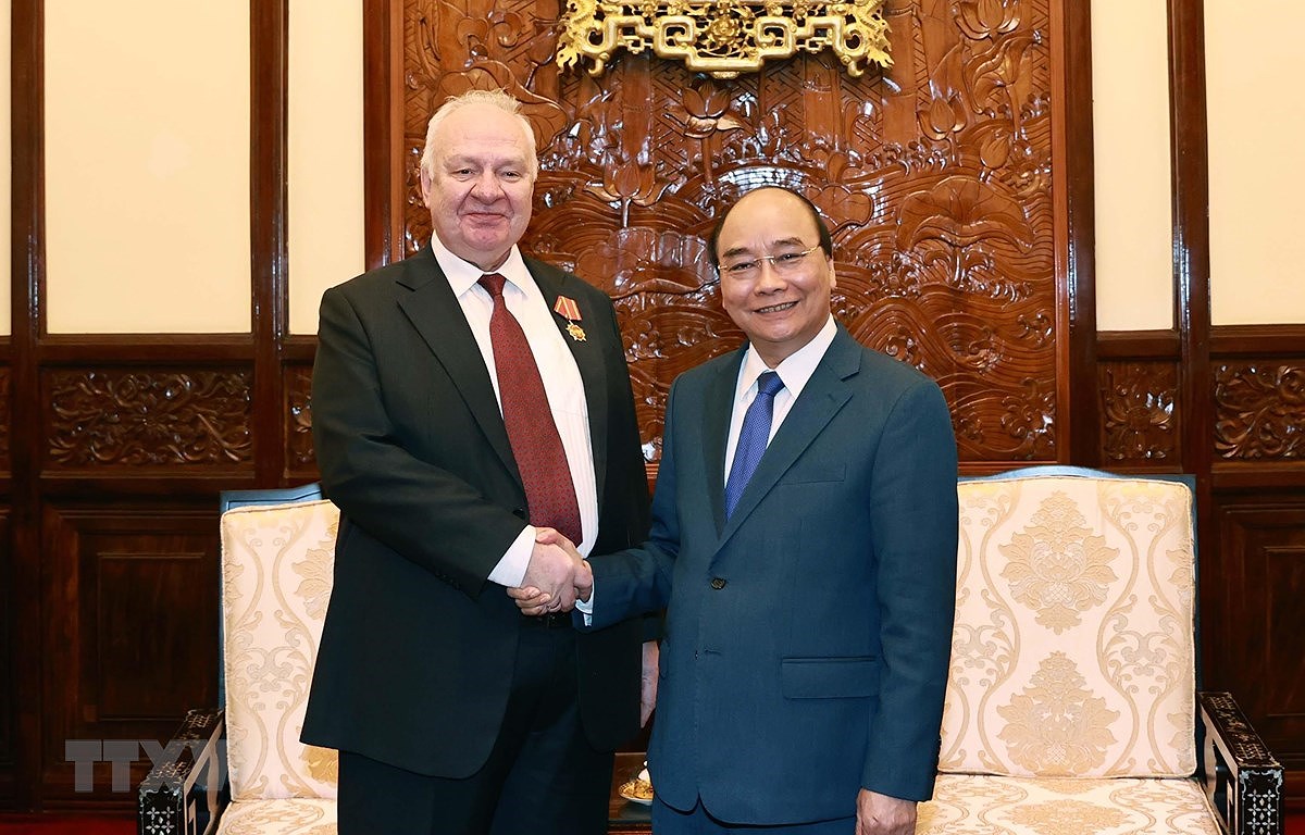 State President hosts outgoing Russian Ambassador hinh anh 1