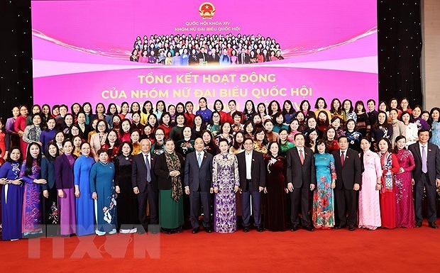 Seminar discusses promoting gender equality in NA election hinh anh 1