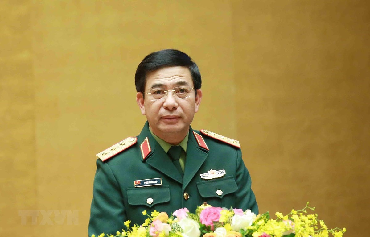 Vietnamese, Cambodian defence ministers hold online talks hinh anh 1