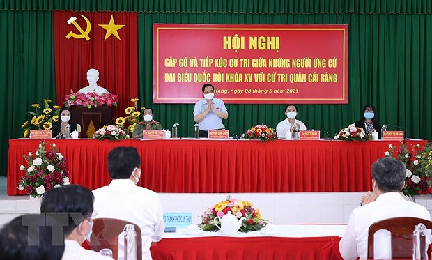 PM promises voters to work hard for stronger national development hinh anh 2