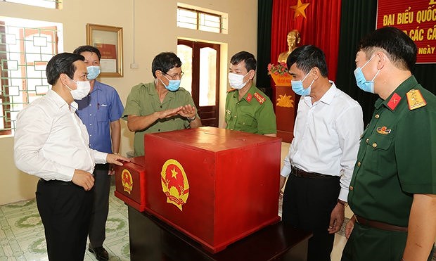 Second national conference on general elections held hinh anh 2