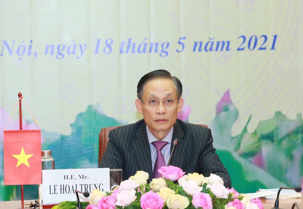 Vietnam informs Cambodian party on outcomes of 13th National Party Congress hinh anh 1
