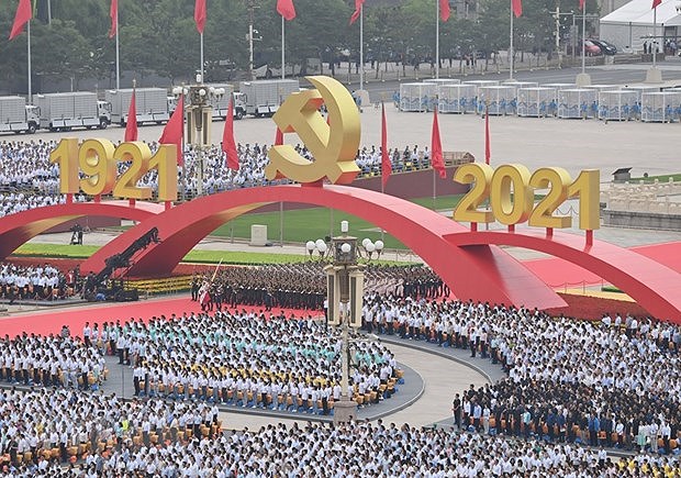 Greetings extended to Communist Party of China on founding anniversary hinh anh 1