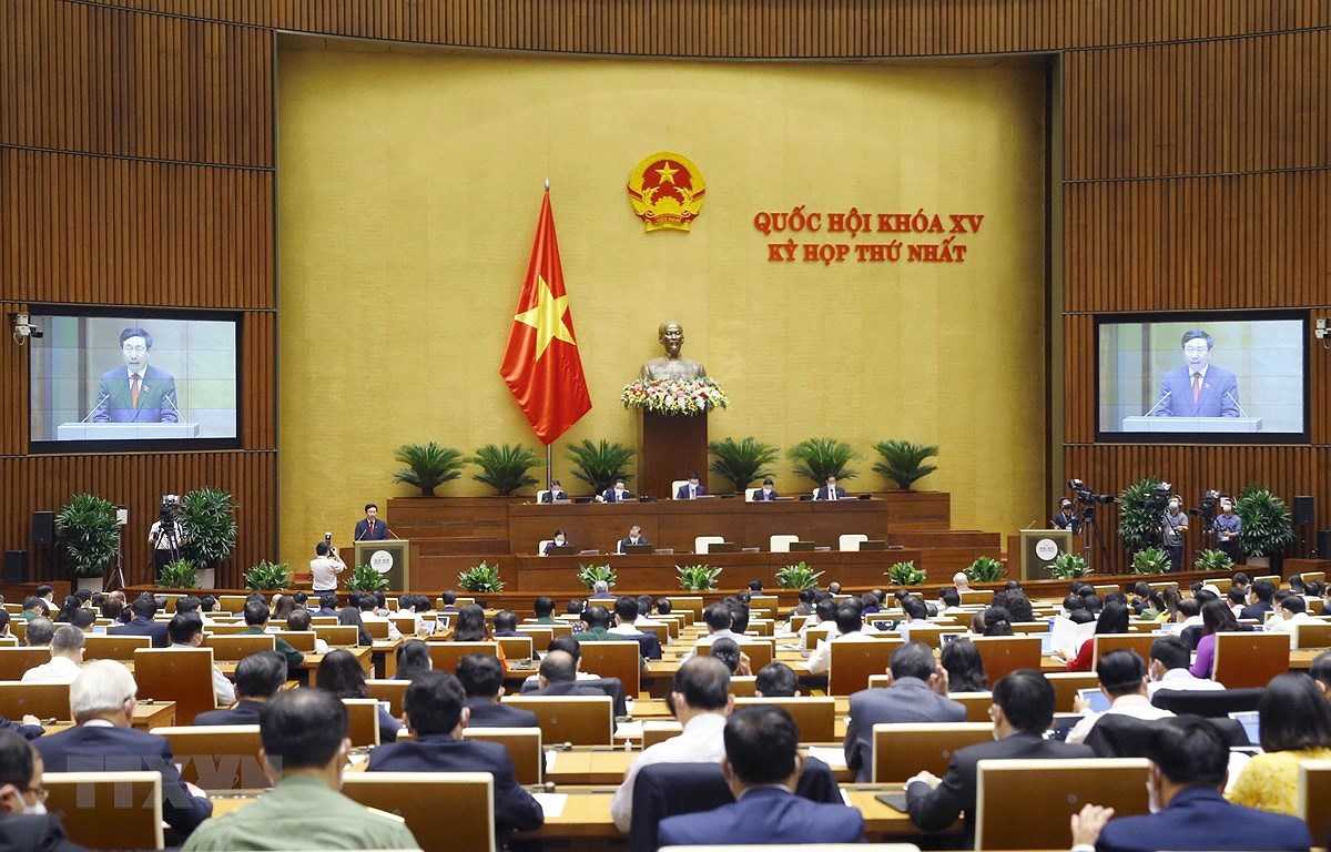 Third working day of 15th NA’s first session hinh anh 1