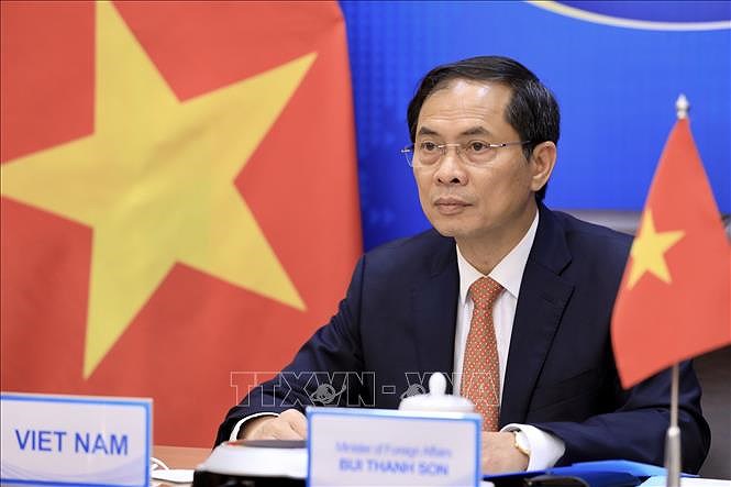 Newly-appointed Foreign Minister receives congratulations from China hinh anh 1