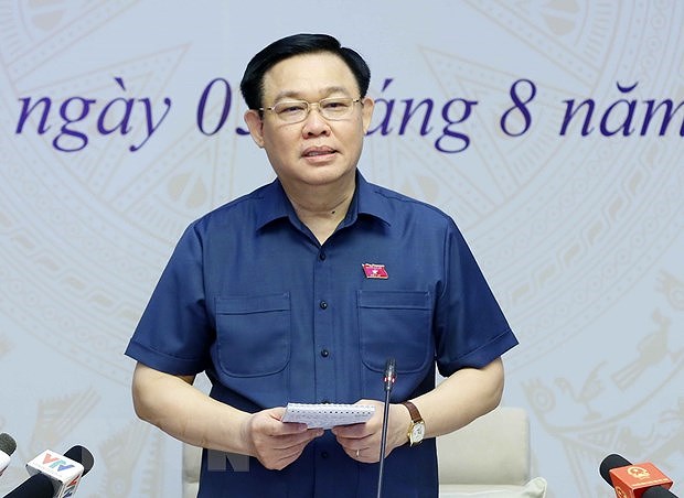 Top legislator holds online meeting with Hai Phong voters hinh anh 1
