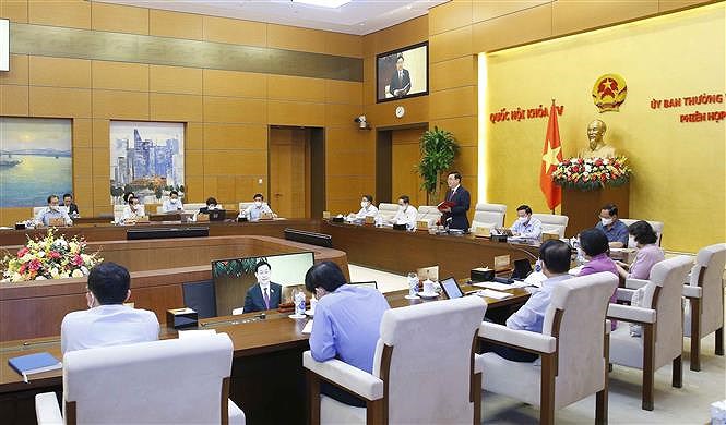 NA Standing Committee discuss public opinions hinh anh 1