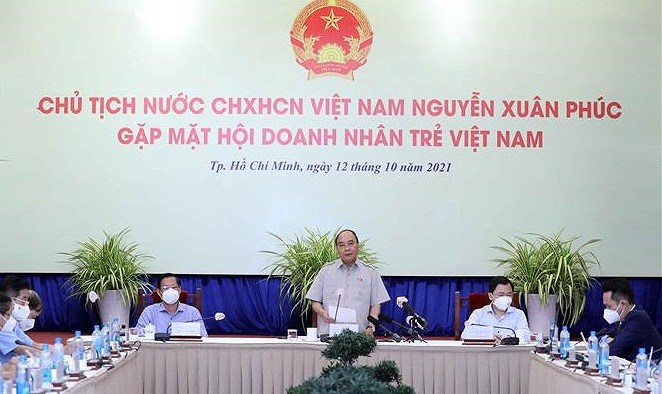 President lauds entrepreneurs’ efforts to move forward hinh anh 2