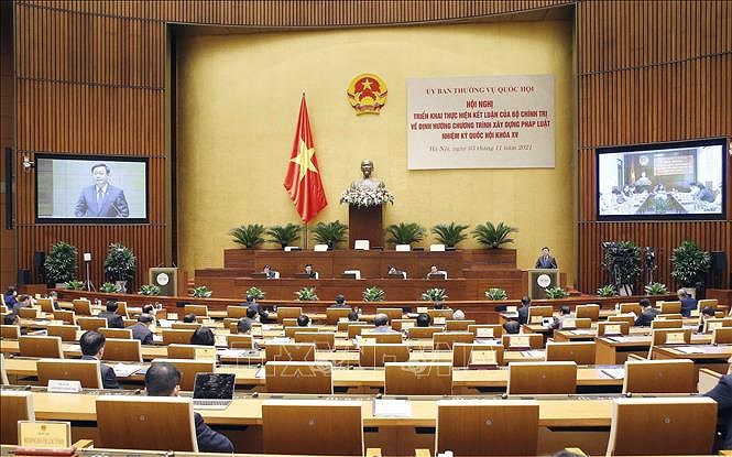 NA Chairman asks for greater attention to fighting negative phenomena in lawmaking hinh anh 1