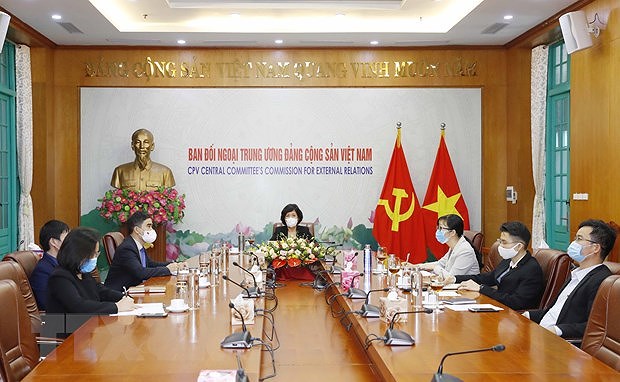 Party delegation attends ICAPP’s 20th founding anniversary hinh anh 1
