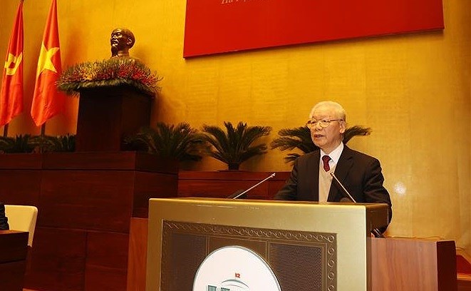 Party leader urges continuing national culture building, preservation and development hinh anh 1