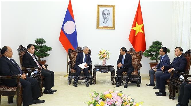 Vietnam values special relations with Laos: Deputy PM hinh anh 1