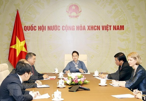 Parlamentos de Vietnam y Nueva Zelanda por agilizar lazos para favorecer asociacion estrategica bilateral hinh anh 1
