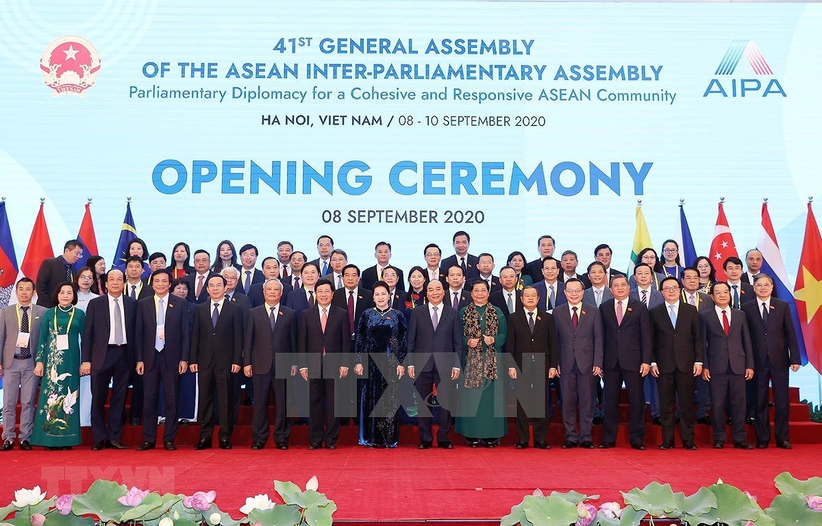 Inauguran XLI Asamblea General de la Asamblea Interparlamentaria de ASEAN hinh anh 1