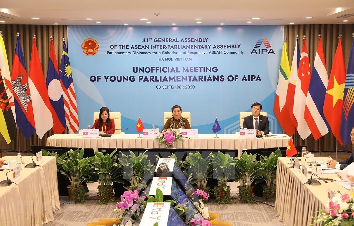 Destacan papel de jovenes parlamentarios en construccion de Comunidad de ASEAN hinh anh 1