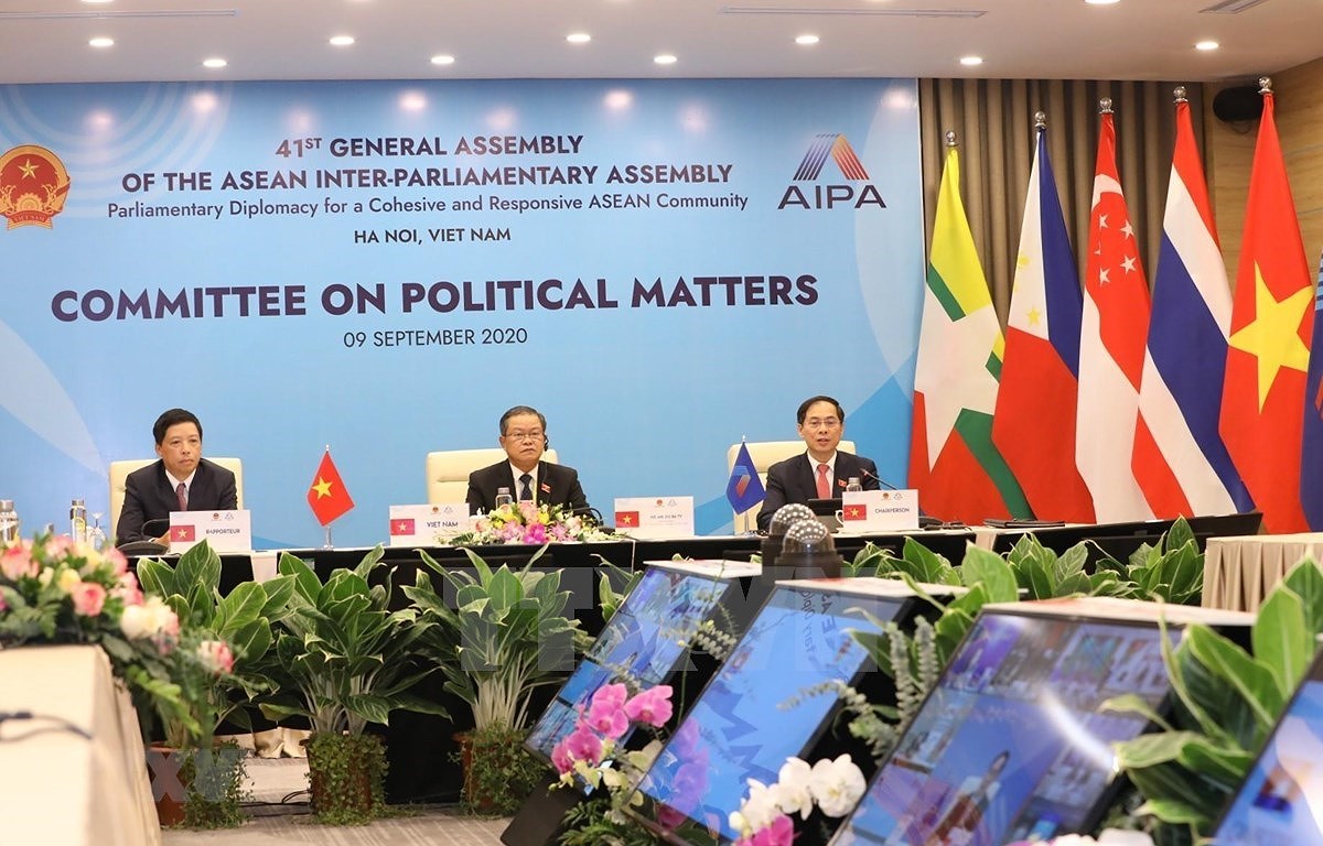 Efectuan reunion del Comite de Asuntos Politicos de la AIPA hinh anh 1