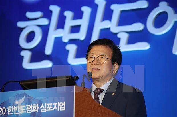 Presidente de Asamblea Nacional de Corea del Sur concluye visita a Vietnam hinh anh 1