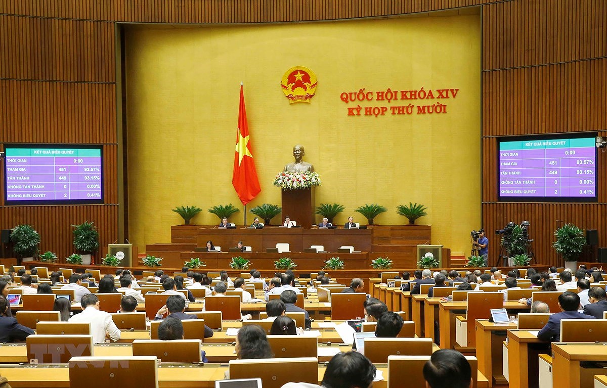 Parlamento de Vietnam adopta resolucion sobre asignaciones presupuestarias para 2021 hinh anh 1