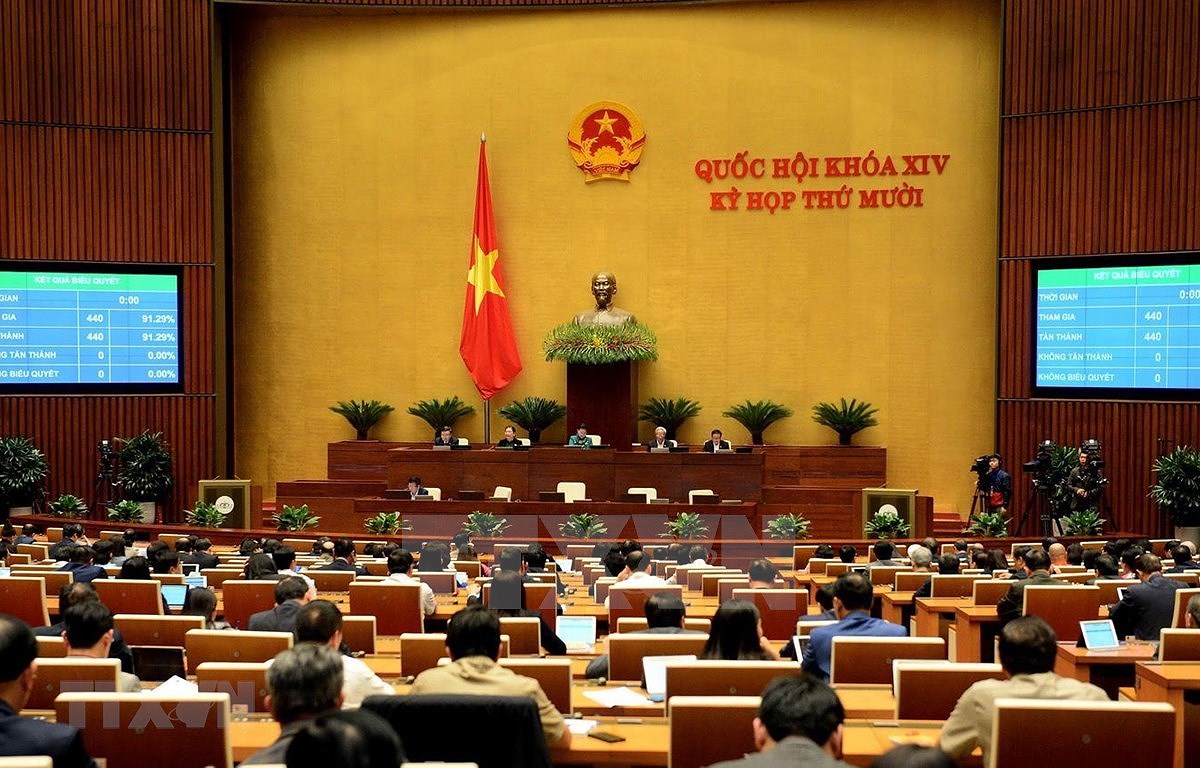 Parlamento de Vietnam aprueba enmiendas de Ley de Prevencion y Lucha contra el VIH/SIDA hinh anh 1